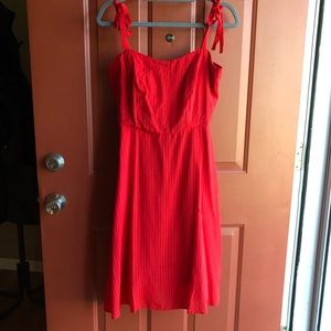 Red Amour Vert Midi Dress